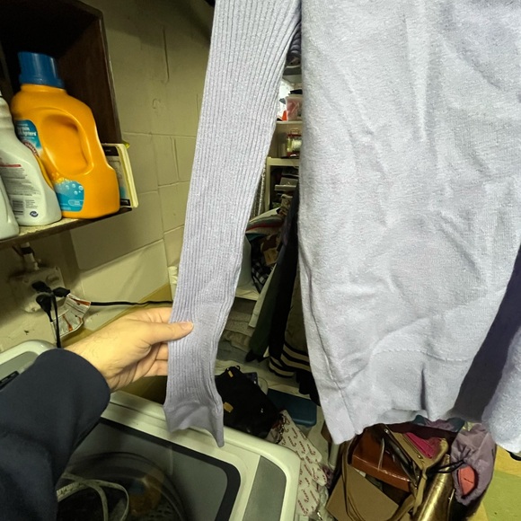 Banana Republic Lavender Tops Size Large NWT - Picture 3 of 8